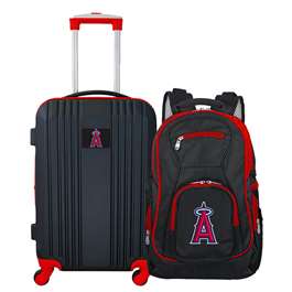 Los Angeles Angels  Premium 2-Piece Backpack & Carry-On Set L108