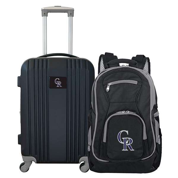 Colorado Rockies  Premium 2-Piece Backpack & Carry-On Set L108