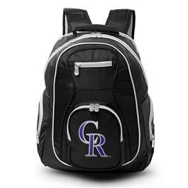 Colorado Rockies  19" Premium Backpack W/ Colored Trim L708