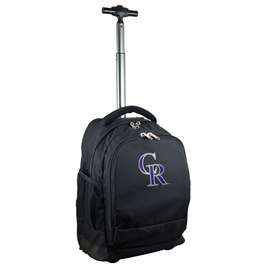 Colorado Rockies  19" Premium Wheeled Backpack L780