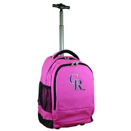 Colorado Rockies  19" Premium Wheeled Backpack L780