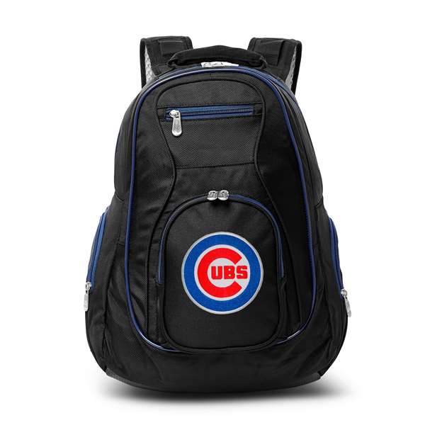 Chicago Cubs  19" Premium Backpack W/ Colored Trim L708