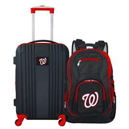 Washington Nationals  Premium 2-Piece Backpack & Carry-On Set L108