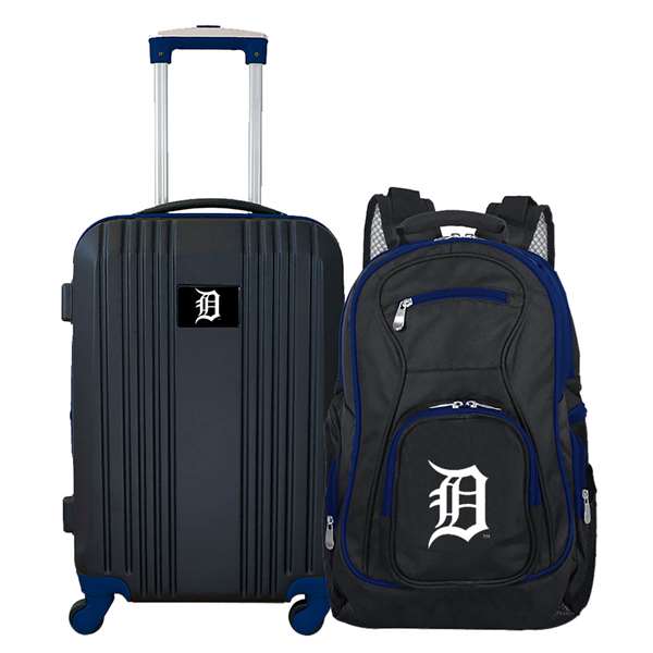 Detroit Tigers  Premium 2-Piece Backpack & Carry-On Set L108