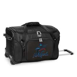 Miami Marlins  22" Wheeled Duffel Bag L401