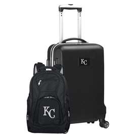 Kansas City Royals  Deluxe 2 Piece Backpack & Carry-On Set L104