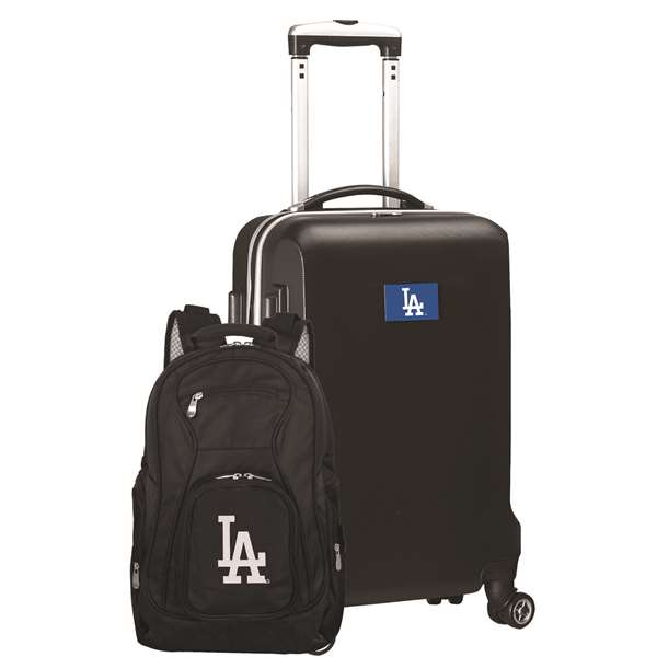 Los Angeles Dodgers  Deluxe 2 Piece Backpack & Carry-On Set L104