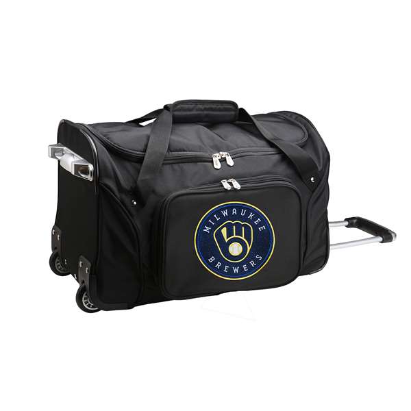 Milwaukee Brewers  22" Wheeled Duffel Bag L401