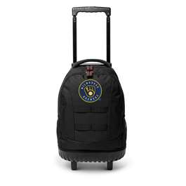 Milwaukee Brewers  18" Wheeled Toolbag Backpack L912