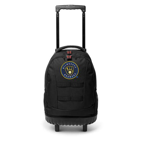 Milwaukee Brewers  18" Wheeled Toolbag Backpack L912