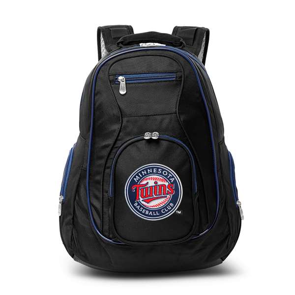Minnesota Twins  19" Premium Backpack W/ Colored Trim L708