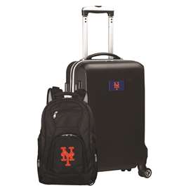 New York Mets  Deluxe 2 Piece Backpack & Carry-On Set L104