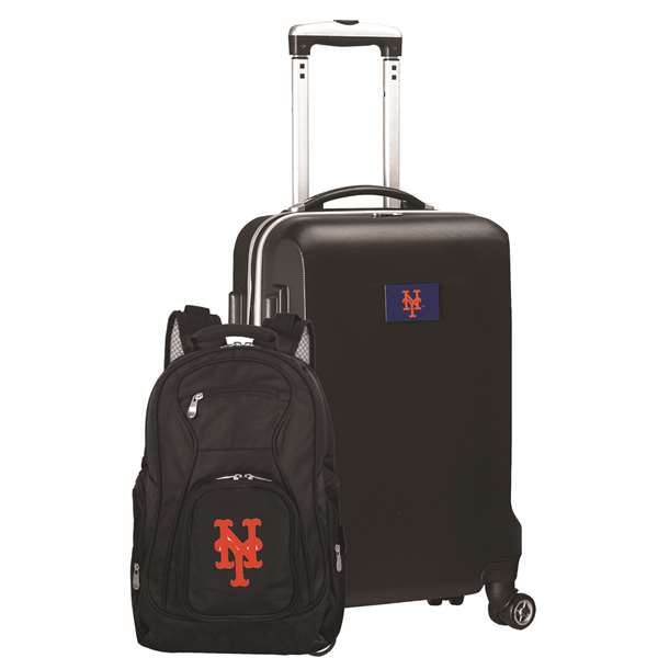New York Mets  Deluxe 2 Piece Backpack & Carry-On Set L104