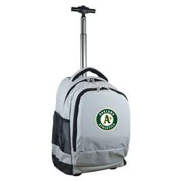 Oakland A's Athletics 19" Premium Wheeled Backpack L780