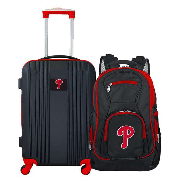 Philadelphia Phillies  Premium 2-Piece Backpack & Carry-On Set L108