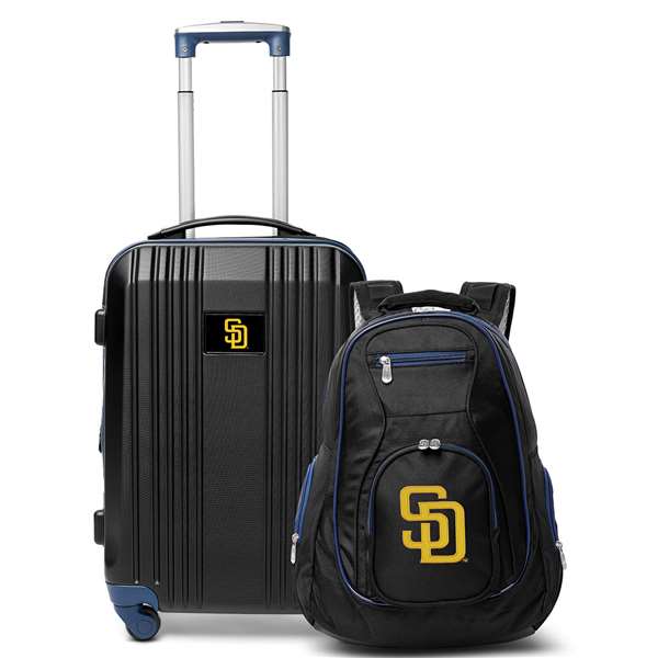 San Diego Padres  Premium 2-Piece Backpack & Carry-On Set L108