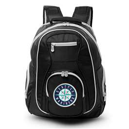 Seattle Mariners  19" Premium Backpack W/ Colored Trim L708