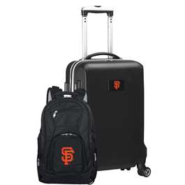 San Francisco Giants  Deluxe 2 Piece Backpack & Carry-On Set L104