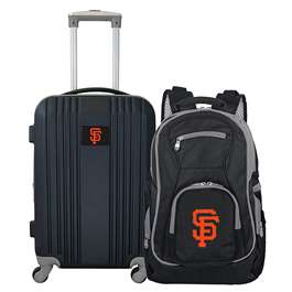 San Francisco Giants  Premium 2-Piece Backpack & Carry-On Set L108