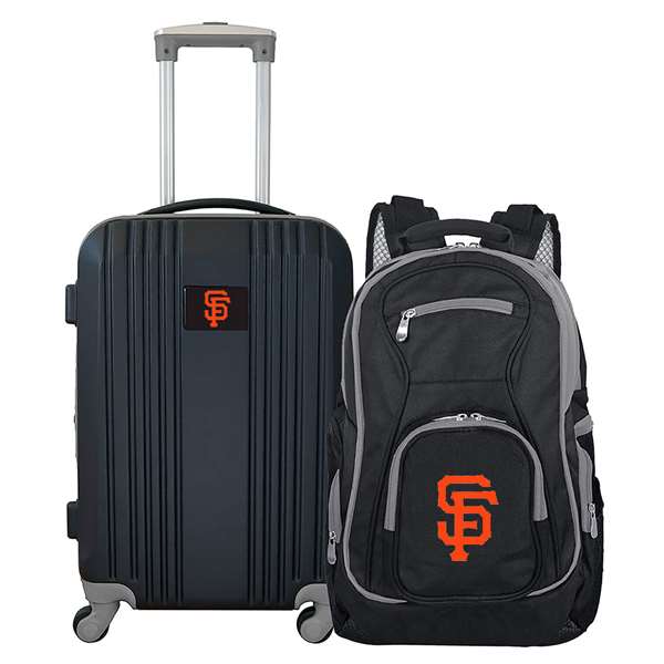 San Francisco Giants  Premium 2-Piece Backpack & Carry-On Set L108
