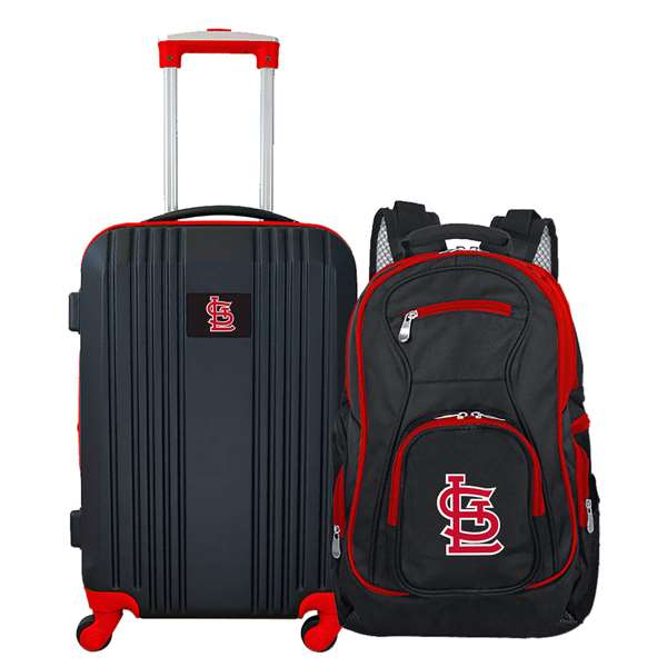 St Louis Cardinals  Premium 2-Piece Backpack & Carry-On Set L108