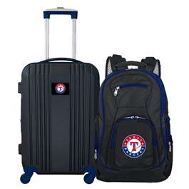 Texas Rangers  Premium 2-Piece Backpack & Carry-On Set L108