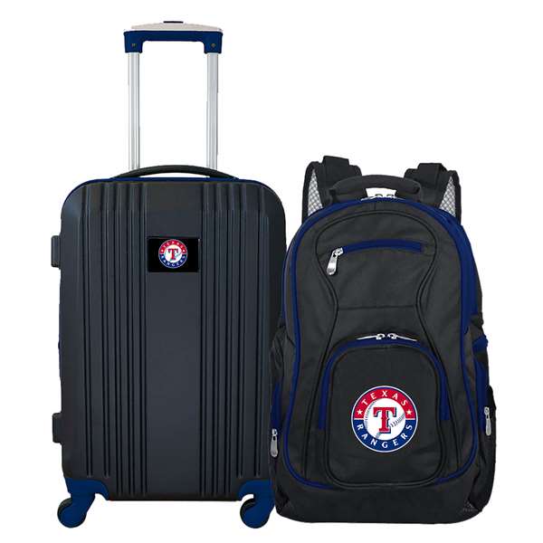 Texas Rangers  Premium 2-Piece Backpack & Carry-On Set L108