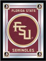 Florida State (Script) 17"x22" Logo Wall Mirror  