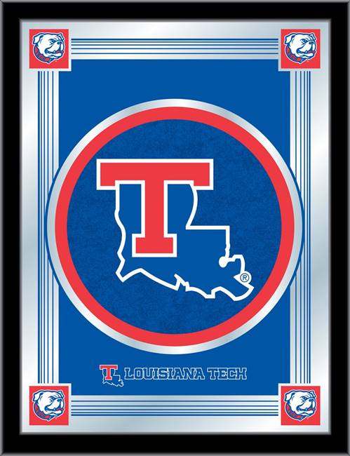 Louisiana Tech University 17"x22" Logo Wall Mirror  