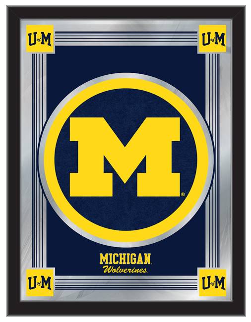 University of Michigan 17"x22" Logo Wall Mirror  