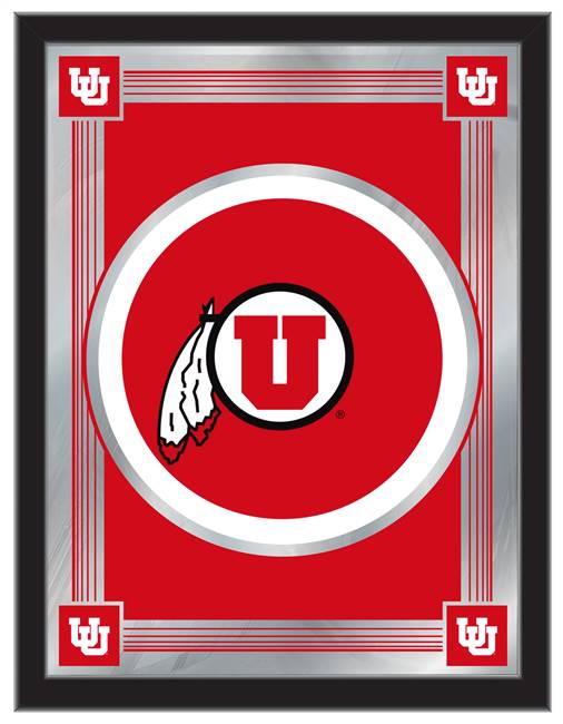University of Utah 17"x22" Logo Wall Mirror  