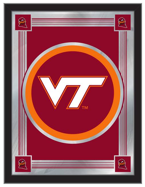 Virginia Tech University 17"x22" Logo Wall Mirror  