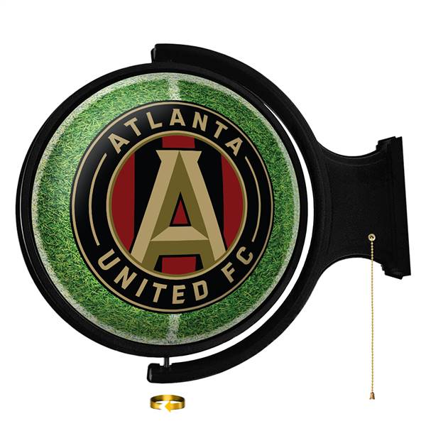Atlanta United: Pitch - Original Round Rotating Lighted Wall Sign  