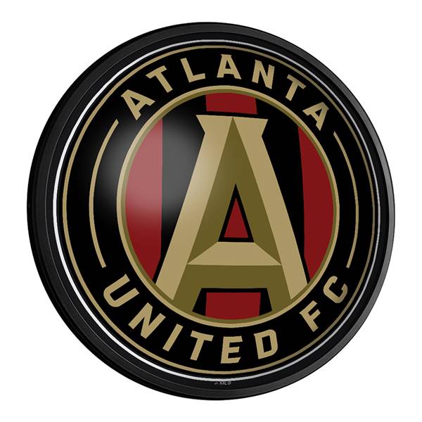 Atlanta United: Round Slimline Lighted Wall Sign