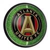 Atlanta United: Pitch - Round Slimline Lighted Wall Sign