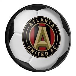 Atlanta United: Soccer - Round Slimline Lighted Wall Sign