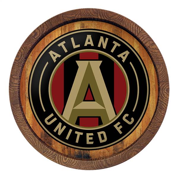 Atlanta United: "Faux" Barrel Top Sign  