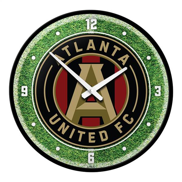Atlanta United: Pitch - Modern Disc Wall Clock