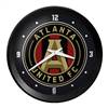 Atlanta United: Ribbed Frame Wall Clock