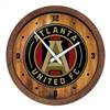 Atlanta United: "Faux" Barrel Top Clock  