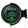 Austin F.C.: Original Round Rotating Lighted Wall Sign  