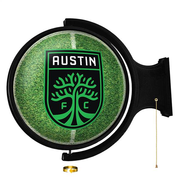 Austin F.C.: Pitch - Original Round Rotating Lighted Wall Sign