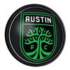 Austin F.C.: Round Slimline Lighted Wall Sign