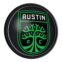 Austin F.C.: Round Slimline Lighted Wall Sign