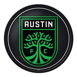 Austin F.C.: Modern Disc Wall Sign Button Pot