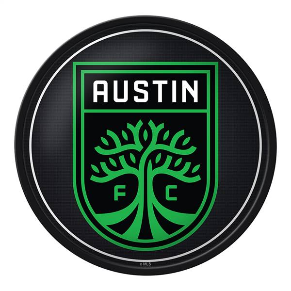 Austin F.C.: Modern Disc Wall Sign Button Pot