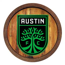 Austin F.C.: "Faux" Barrel Top Sign Button Pot 