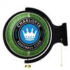 Charlotte FC: Pitch - Original Round Rotating Lighted Wall Sign