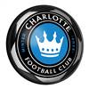 Charlotte FC: Soccer - Round Slimline Lighted Wall Sign