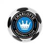 Charlotte FC: Soccer Ball - Edge Glow Lighted Wall Sign